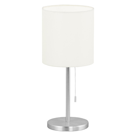 EGLO Aluminum Sendo Single-Bulb Table Lamp 82811A